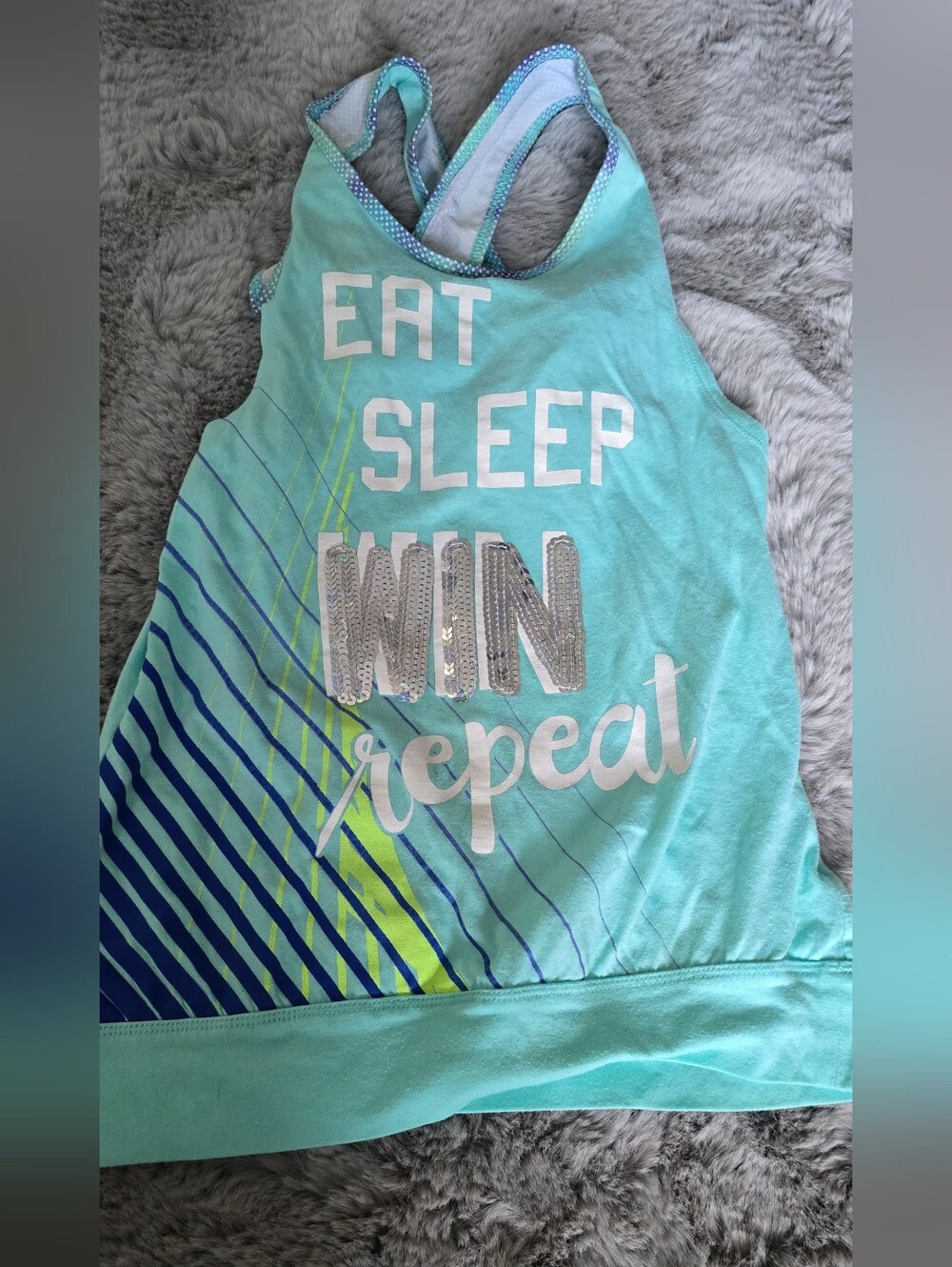 SO brand girls' athletic tank top 7/8